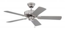  AC6842-SN - Builder's Choice 42 in. Satin Nickel Ceiling Fan